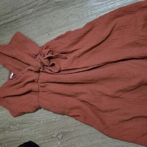 Maurices Terracotta Midi Dress